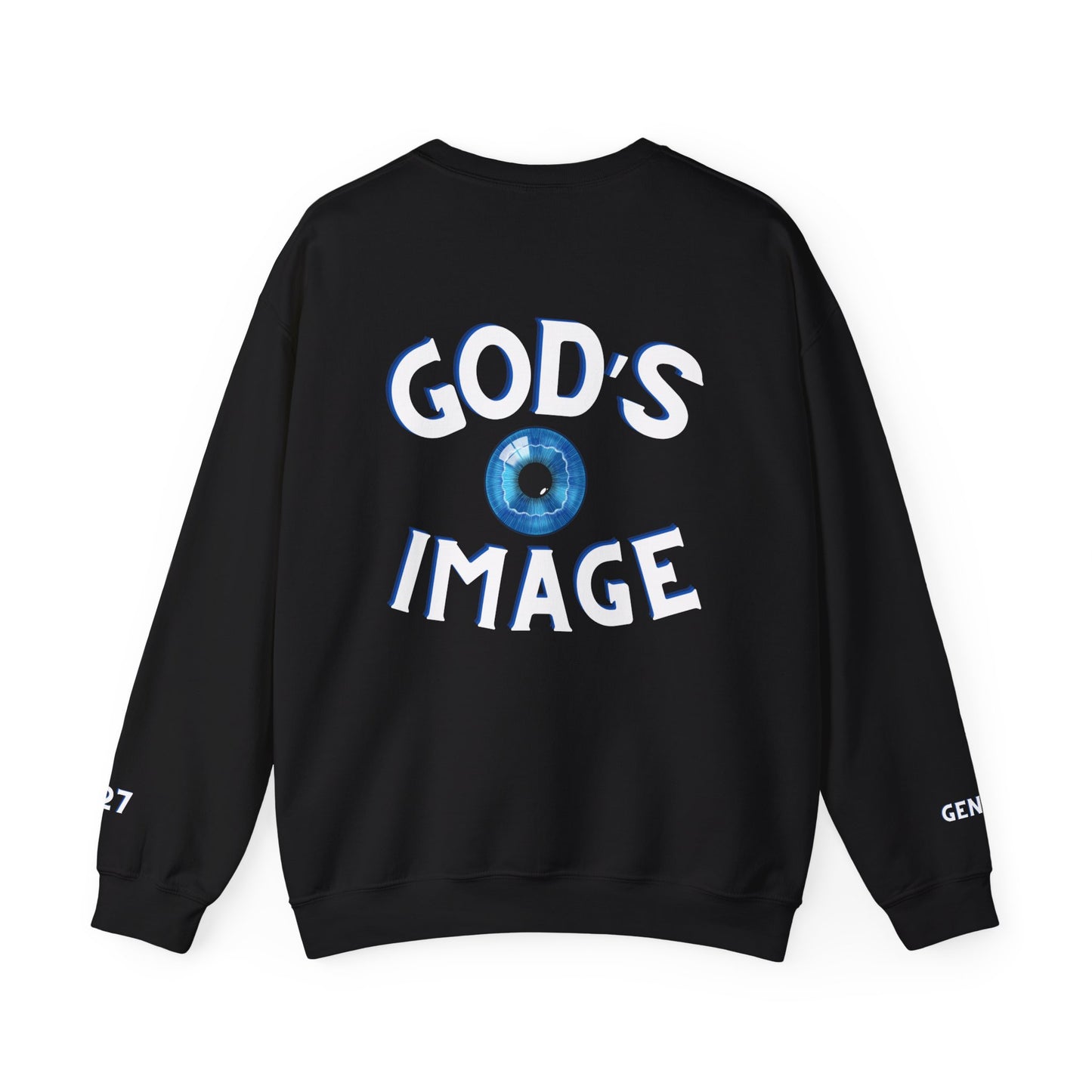 GOD'S IMAGE, Genesis 1:27- Unisex Crewneck Sweatshirt