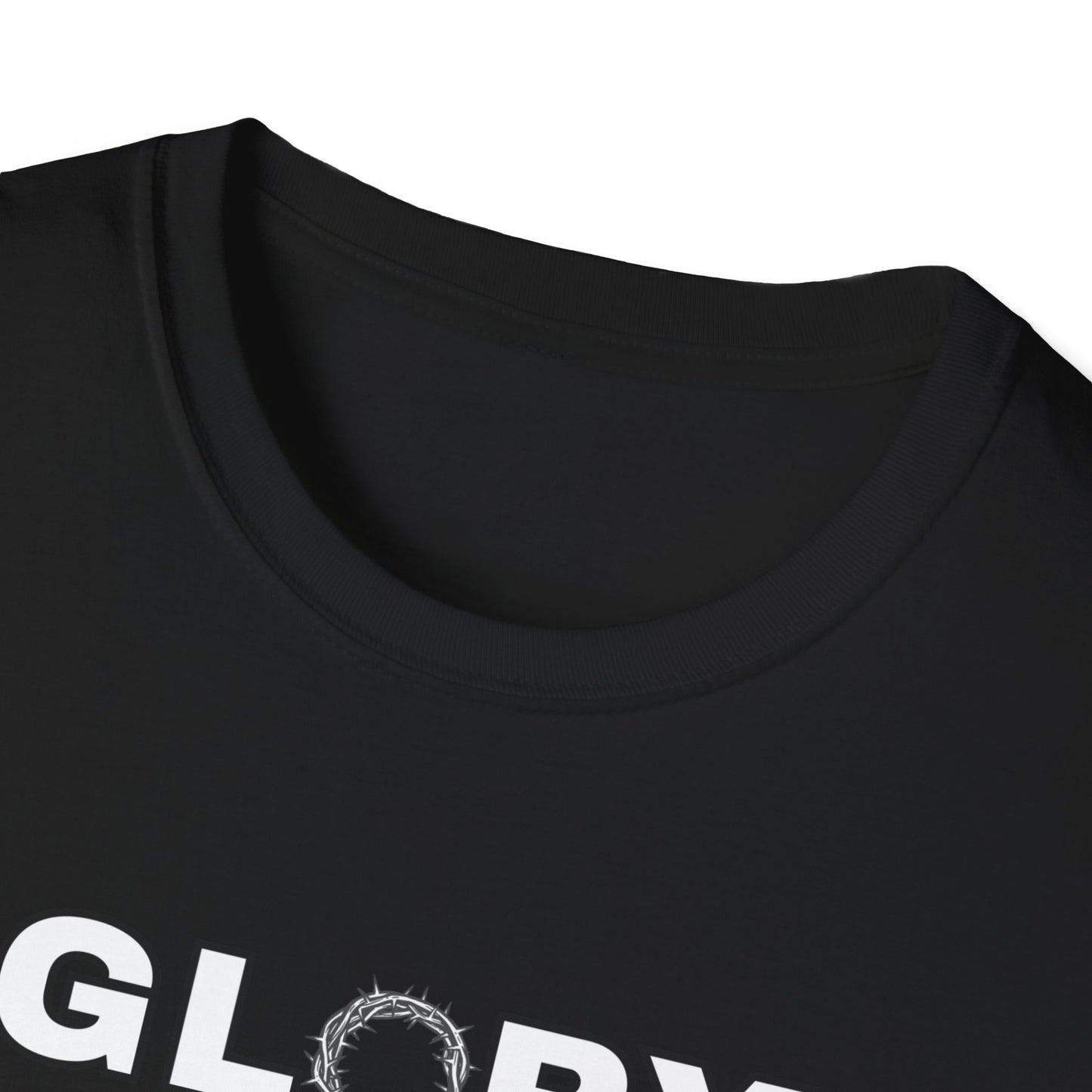 GLORY; Unisex Softstyle T-Shirt | Motivational Tee for Everyday Wear, Casual Fashion, Workout Apparel