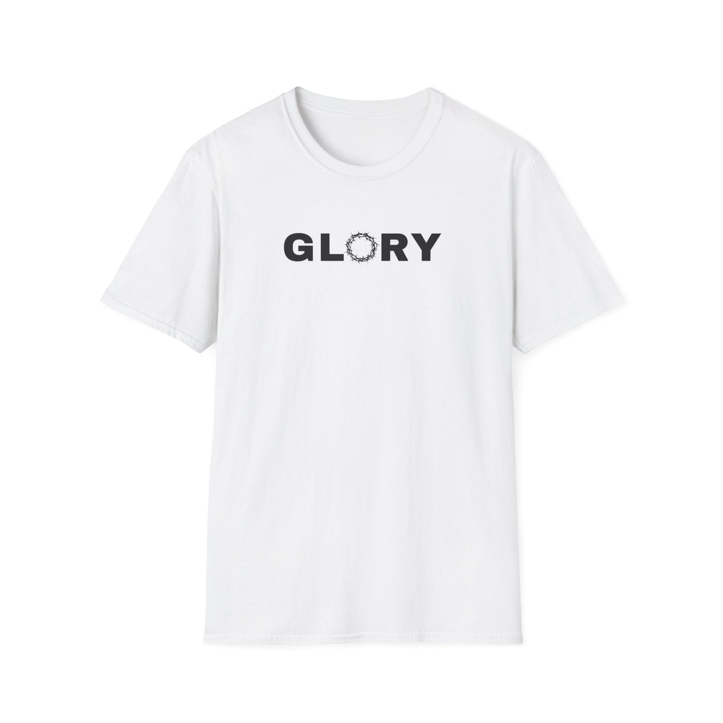 GLORY; Unisex Softstyle T-Shirt | Motivational Tee for Everyday Wear, Casual Fashion, Workout Apparel