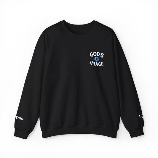 GOD'S IMAGE, Genesis 1:27- Unisex Crewneck Sweatshirt