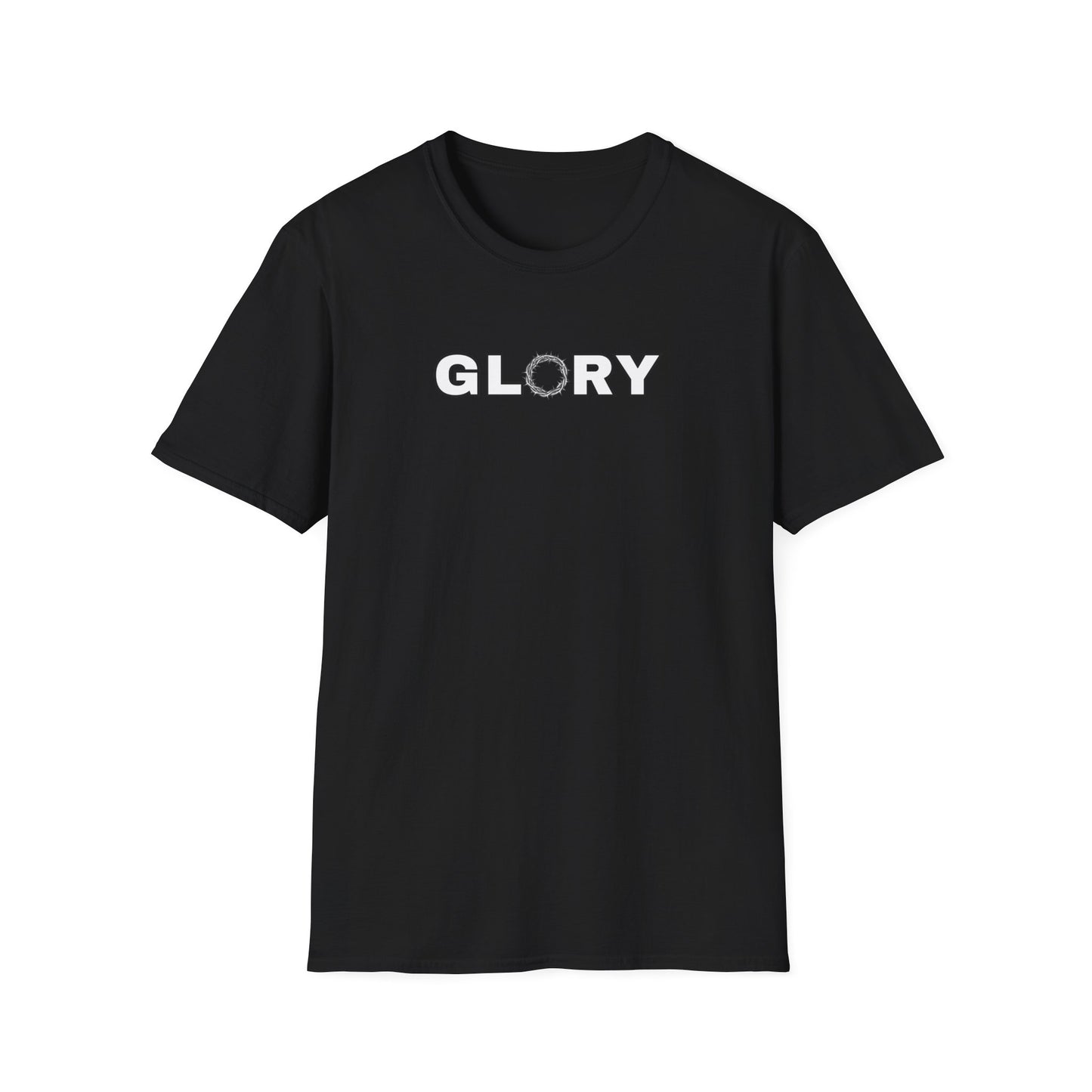 GLORY; Unisex Softstyle T-Shirt | Motivational Tee for Everyday Wear, Casual Fashion, Workout Apparel