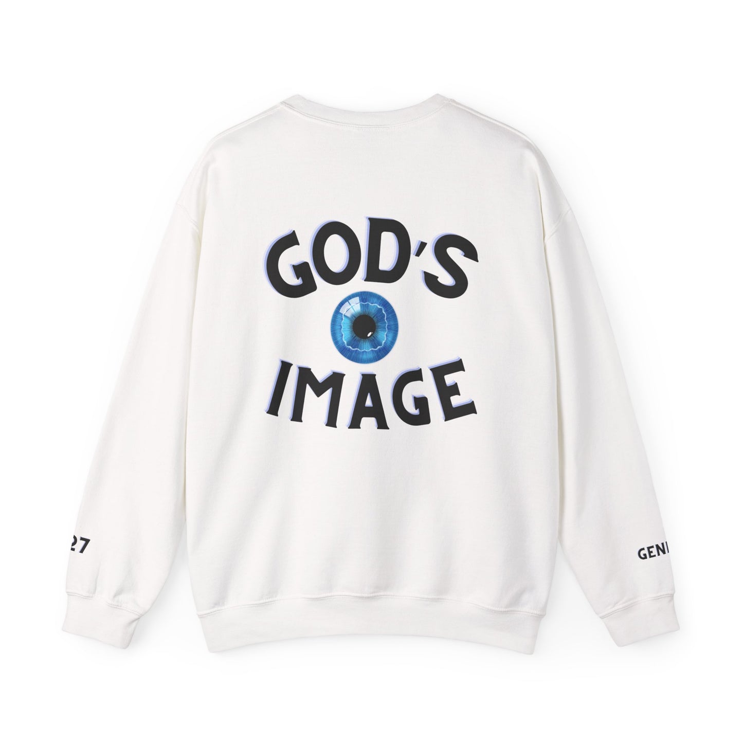 GOD'S IMAGE, Genesis 1:27- Unisex Crewneck Sweatshirt