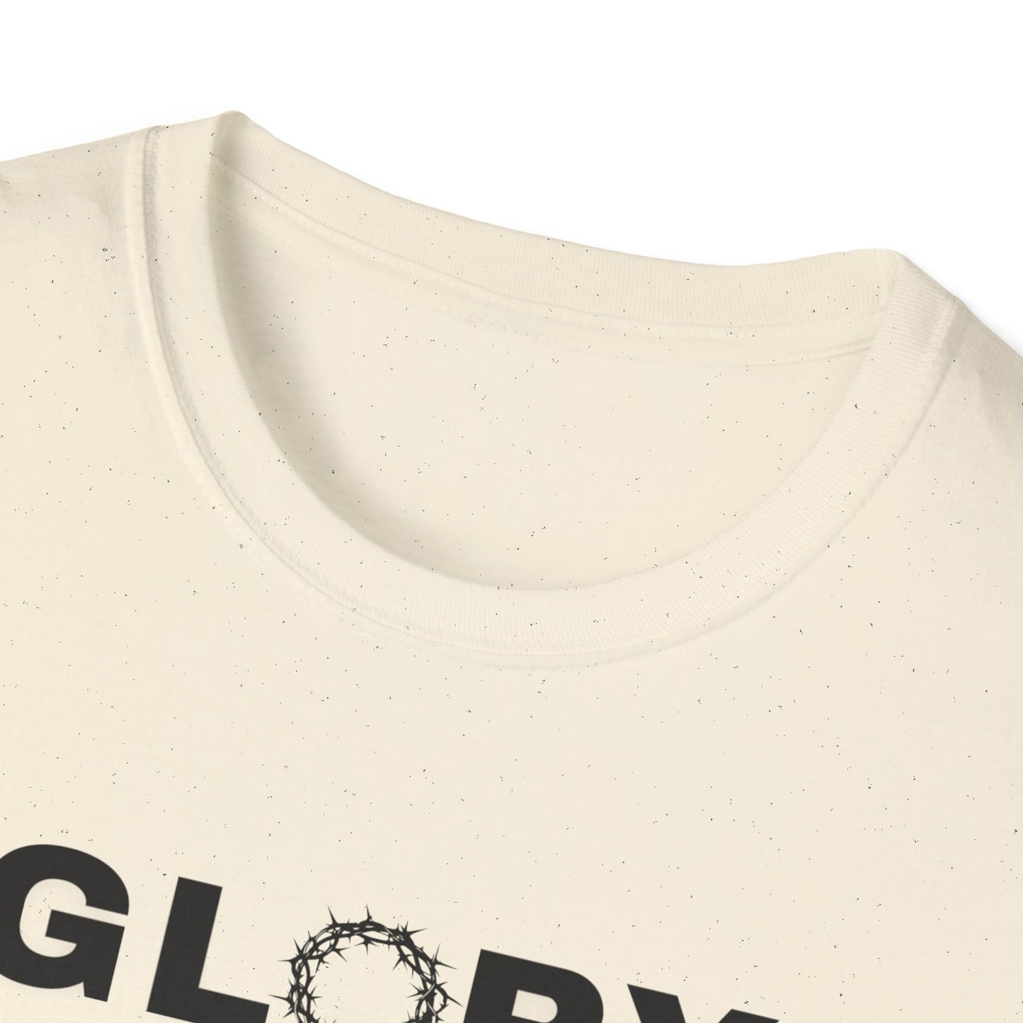 GLORY; Unisex Softstyle T-Shirt | Motivational Tee for Everyday Wear, Casual Fashion, Workout Apparel