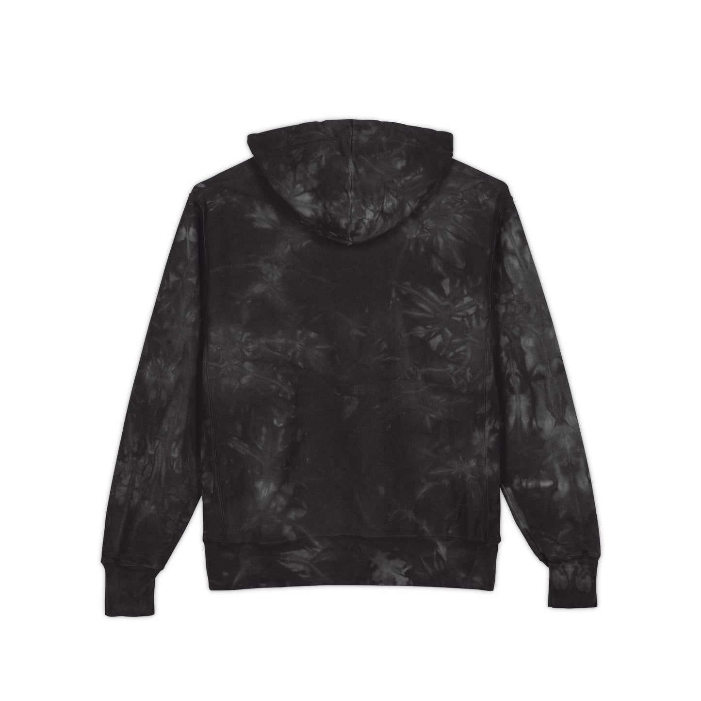 Chic Tie-Dye Hoodie with Embroidered 'GLORY'