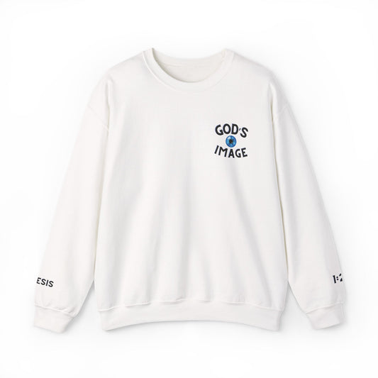 GOD'S IMAGE, Genesis 1:27- Unisex Crewneck Sweatshirt