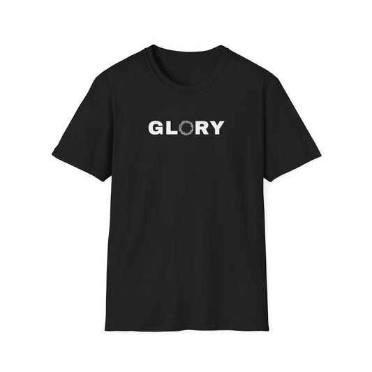 GLORY; Unisex Softstyle T-Shirt | Motivational Tee for Everyday Wear, Casual Fashion, Workout Apparel
